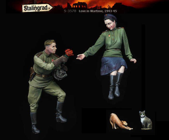 Stalingrad Resin Figures