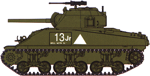 Hobby Boss 1/48 M4 Sherman Mid Production # 84802 