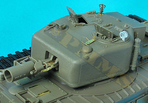 for Tamiya Legend 1/35 Churchill Mk.IV AVRE Petard Mortar Turret Set LF1151 