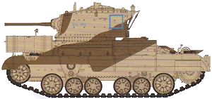 ABER 1/35 barils POUR CROISEUR britannique Tanks Mk I A9; A10 Mk Ia et aussi Mk IIa 