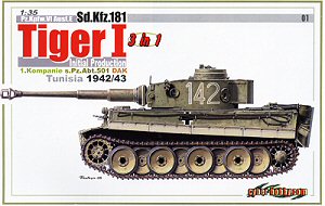 Cyber-Hobby 6286 Pz.Kpfw.VI Ausf.E Sd.Kfz.181 Tiger I Initial 