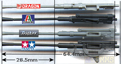 1 35 mm Flak38 Kit Comparison