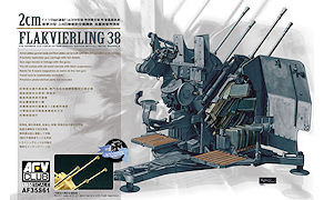 PROMOTE 1/35 GM006 MASTER MODEL 4 x Flak 38 BARRELS for GERMAN FLAKVIERLING 38 