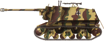 German panzerjager 39H MIT 7.5CM PAK40/1 Marder I 1/35 tank Trumpeter model kit
