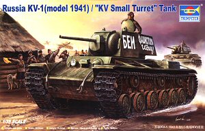 Trumpeter 1/72 Russian KV1 Mod 1941 Tank Small Turret 