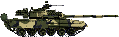 Xact Scale Models XS35001 Russian T-80U MBT